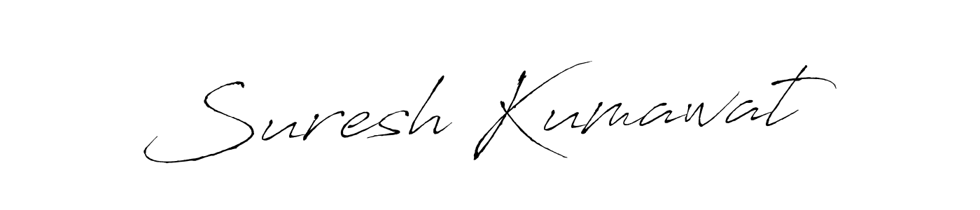 Suresh Kumawat stylish signature style. Best Handwritten Sign (Antro_Vectra) for my name. Handwritten Signature Collection Ideas for my name Suresh Kumawat. Suresh Kumawat signature style 6 images and pictures png