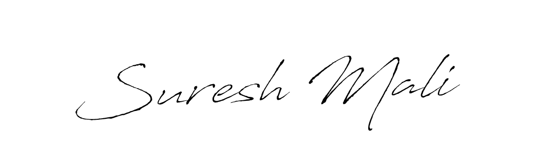 Make a beautiful signature design for name Suresh Mali. Use this online signature maker to create a handwritten signature for free. Suresh Mali signature style 6 images and pictures png