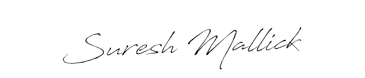 You should practise on your own different ways (Antro_Vectra) to write your name (Suresh Mallick) in signature. don't let someone else do it for you. Suresh Mallick signature style 6 images and pictures png