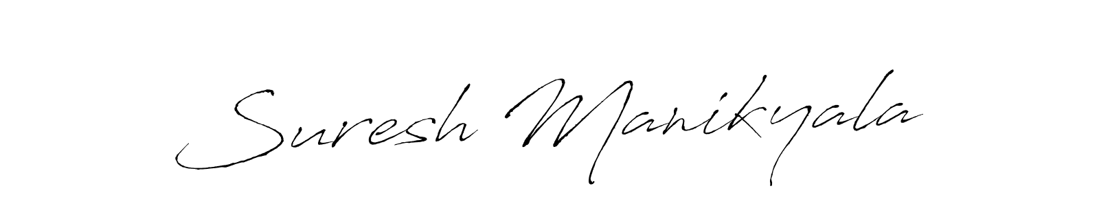 if you are searching for the best signature style for your name Suresh Manikyala. so please give up your signature search. here we have designed multiple signature styles  using Antro_Vectra. Suresh Manikyala signature style 6 images and pictures png