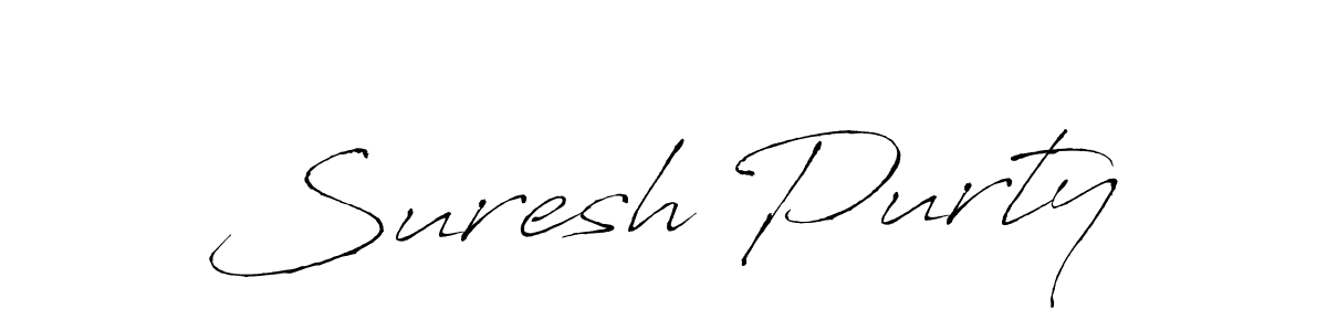 You can use this online signature creator to create a handwritten signature for the name Suresh Purty. This is the best online autograph maker. Suresh Purty signature style 6 images and pictures png