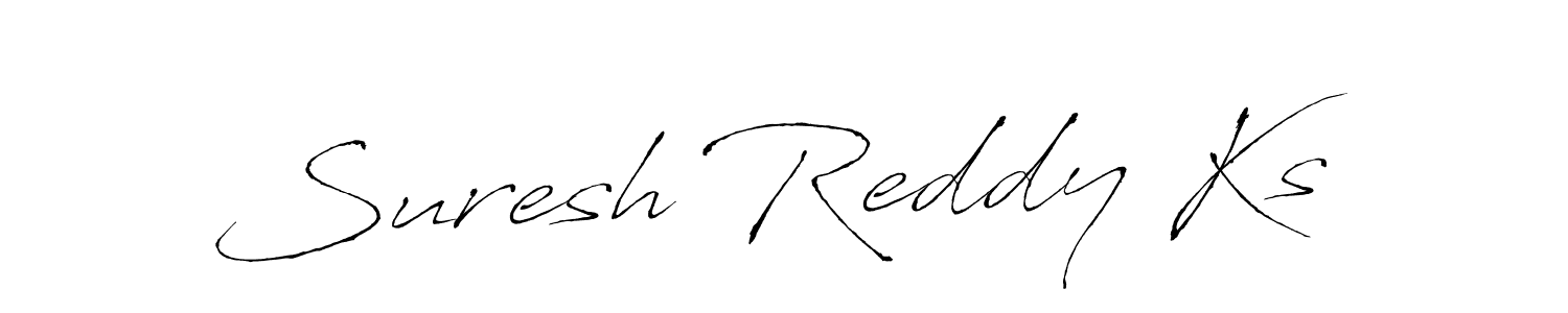 Make a beautiful signature design for name Suresh Reddy Ks. Use this online signature maker to create a handwritten signature for free. Suresh Reddy Ks signature style 6 images and pictures png