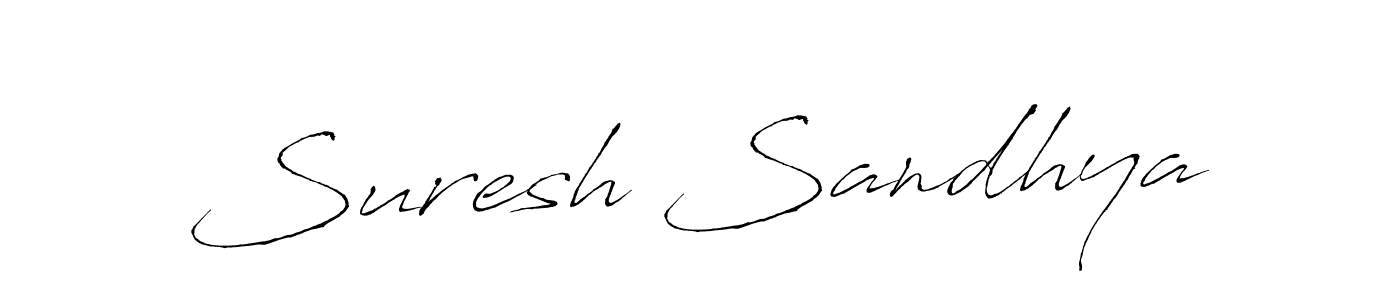 Also You can easily find your signature by using the search form. We will create Suresh Sandhya name handwritten signature images for you free of cost using Antro_Vectra sign style. Suresh Sandhya signature style 6 images and pictures png