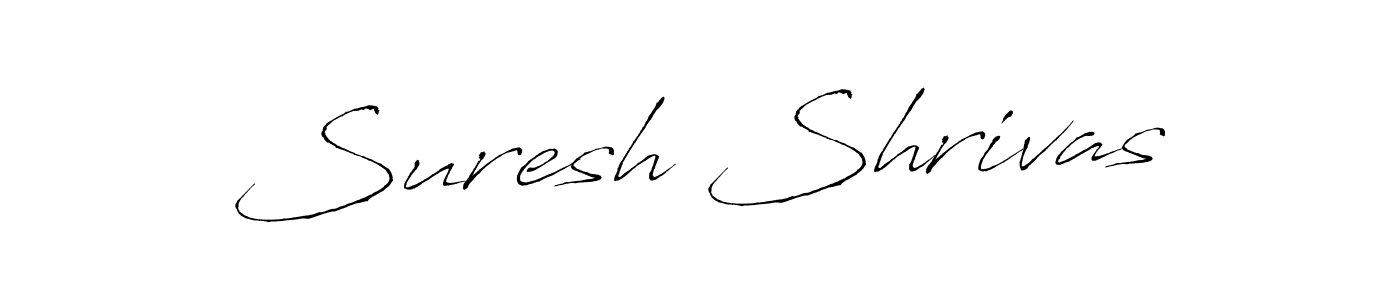 Make a beautiful signature design for name Suresh Shrivas. With this signature (Antro_Vectra) style, you can create a handwritten signature for free. Suresh Shrivas signature style 6 images and pictures png