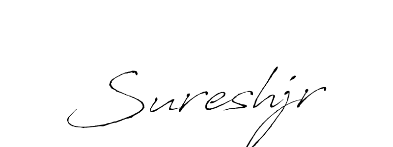 if you are searching for the best signature style for your name Sureshjr. so please give up your signature search. here we have designed multiple signature styles  using Antro_Vectra. Sureshjr signature style 6 images and pictures png