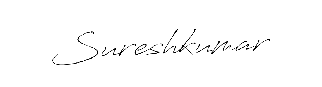 Similarly Antro_Vectra is the best handwritten signature design. Signature creator online .You can use it as an online autograph creator for name Sureshkumar. Sureshkumar signature style 6 images and pictures png
