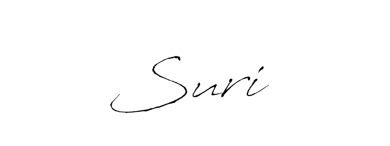 Design your own signature with our free online signature maker. With this signature software, you can create a handwritten (Antro_Vectra) signature for name Suri ❤. Suri ❤ signature style 6 images and pictures png