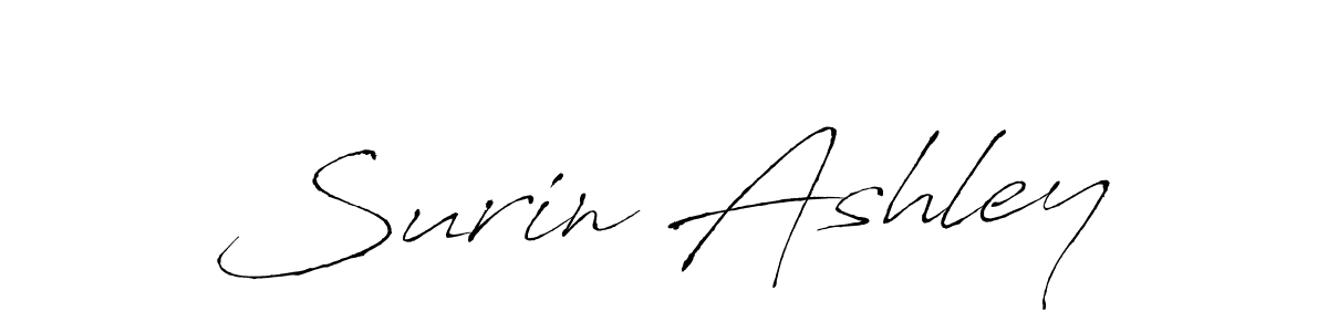You can use this online signature creator to create a handwritten signature for the name Surin Ashley. This is the best online autograph maker. Surin Ashley signature style 6 images and pictures png
