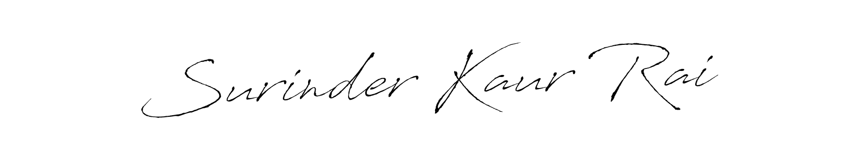 It looks lik you need a new signature style for name Surinder Kaur Rai. Design unique handwritten (Antro_Vectra) signature with our free signature maker in just a few clicks. Surinder Kaur Rai signature style 6 images and pictures png