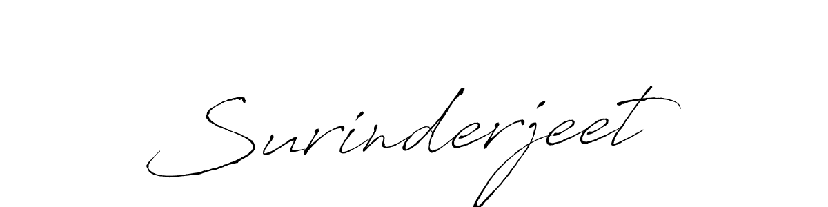 How to make Surinderjeet name signature. Use Antro_Vectra style for creating short signs online. This is the latest handwritten sign. Surinderjeet signature style 6 images and pictures png