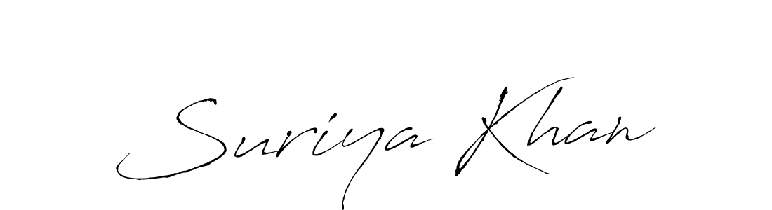Also we have Suriya Khan name is the best signature style. Create professional handwritten signature collection using Antro_Vectra autograph style. Suriya Khan signature style 6 images and pictures png