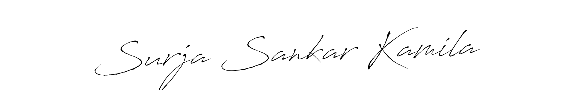 This is the best signature style for the Surja Sankar Kamila name. Also you like these signature font (Antro_Vectra). Mix name signature. Surja Sankar Kamila signature style 6 images and pictures png