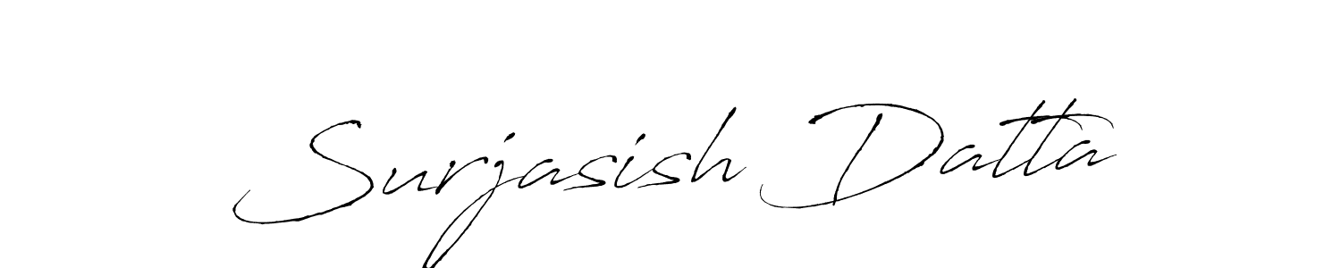 This is the best signature style for the Surjasish Datta name. Also you like these signature font (Antro_Vectra). Mix name signature. Surjasish Datta signature style 6 images and pictures png