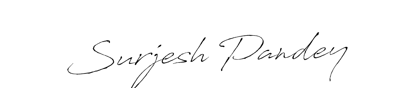 Use a signature maker to create a handwritten signature online. With this signature software, you can design (Antro_Vectra) your own signature for name Surjesh Pandey. Surjesh Pandey signature style 6 images and pictures png