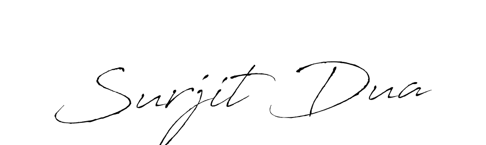 The best way (Antro_Vectra) to make a short signature is to pick only two or three words in your name. The name Surjit Dua include a total of six letters. For converting this name. Surjit Dua signature style 6 images and pictures png