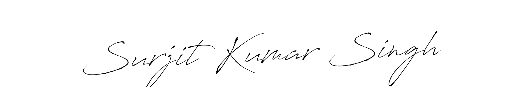 Surjit Kumar Singh stylish signature style. Best Handwritten Sign (Antro_Vectra) for my name. Handwritten Signature Collection Ideas for my name Surjit Kumar Singh. Surjit Kumar Singh signature style 6 images and pictures png