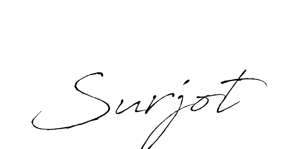 Create a beautiful signature design for name Surjot. With this signature (Antro_Vectra) fonts, you can make a handwritten signature for free. Surjot signature style 6 images and pictures png