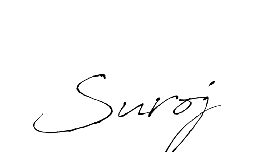 The best way (Antro_Vectra) to make a short signature is to pick only two or three words in your name. The name Suroj include a total of six letters. For converting this name. Suroj signature style 6 images and pictures png