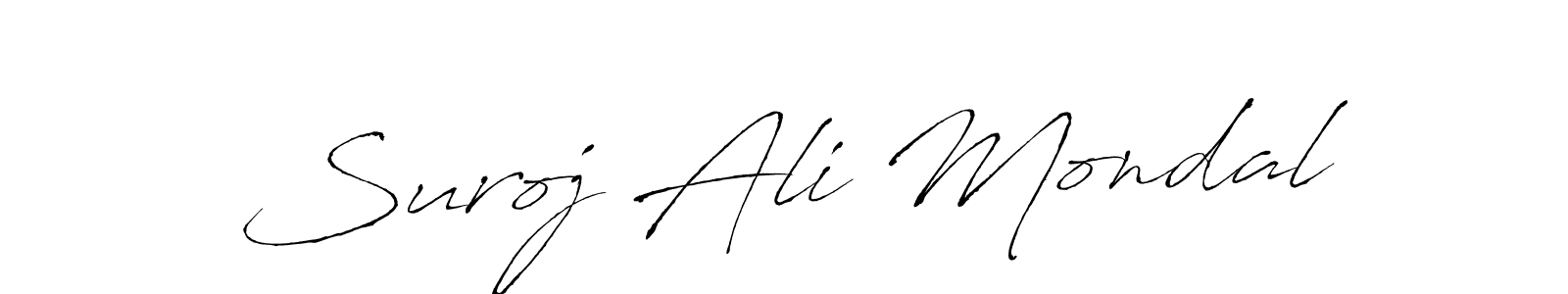 Antro_Vectra is a professional signature style that is perfect for those who want to add a touch of class to their signature. It is also a great choice for those who want to make their signature more unique. Get Suroj Ali Mondal name to fancy signature for free. Suroj Ali Mondal signature style 6 images and pictures png