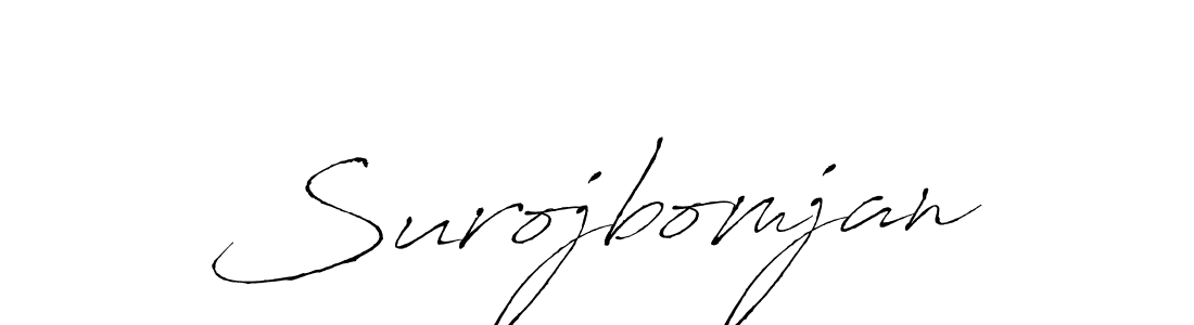 Also You can easily find your signature by using the search form. We will create Surojbomjan name handwritten signature images for you free of cost using Antro_Vectra sign style. Surojbomjan signature style 6 images and pictures png