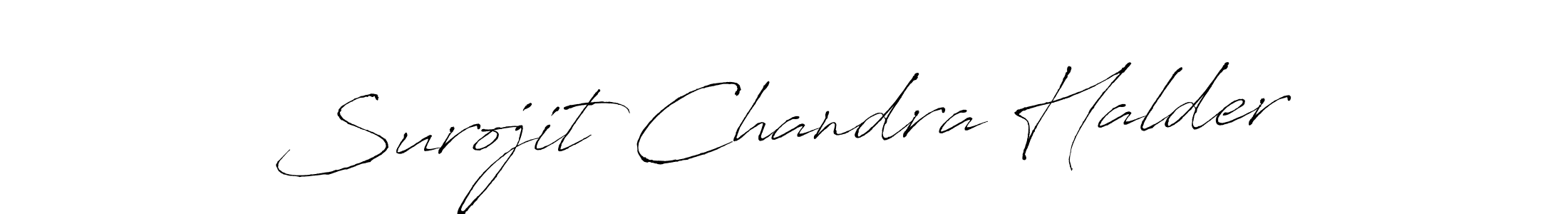 The best way (Antro_Vectra) to make a short signature is to pick only two or three words in your name. The name Surojit Chandra Halder include a total of six letters. For converting this name. Surojit Chandra Halder signature style 6 images and pictures png