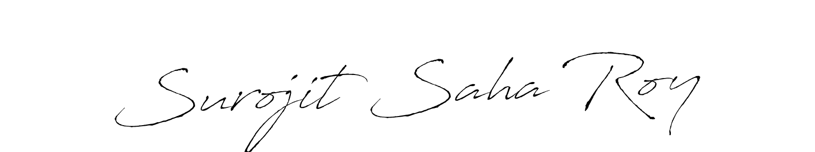 Also we have Surojit Saha Roy name is the best signature style. Create professional handwritten signature collection using Antro_Vectra autograph style. Surojit Saha Roy signature style 6 images and pictures png