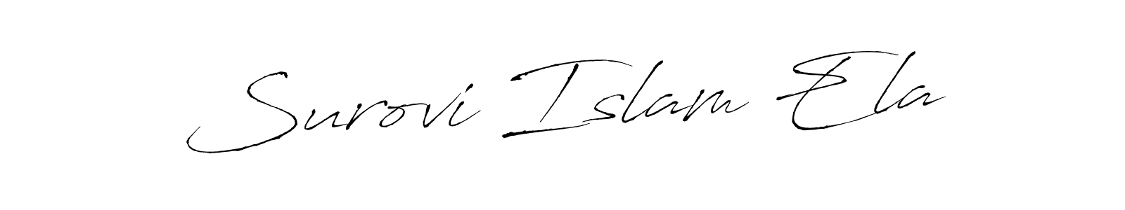 It looks lik you need a new signature style for name Surovi Islam Ela. Design unique handwritten (Antro_Vectra) signature with our free signature maker in just a few clicks. Surovi Islam Ela signature style 6 images and pictures png
