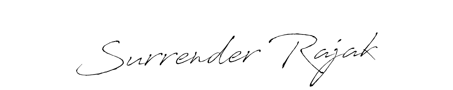 Also You can easily find your signature by using the search form. We will create Surrender Rajak name handwritten signature images for you free of cost using Antro_Vectra sign style. Surrender Rajak signature style 6 images and pictures png