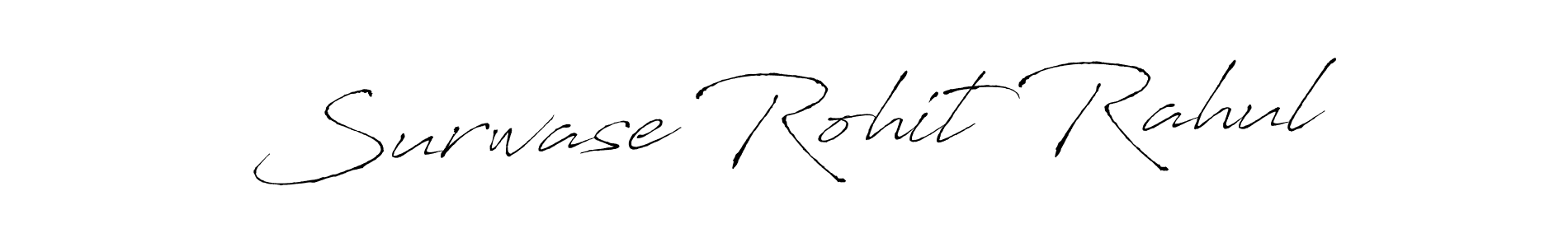 You should practise on your own different ways (Antro_Vectra) to write your name (Surwase Rohit Rahul) in signature. don't let someone else do it for you. Surwase Rohit Rahul signature style 6 images and pictures png