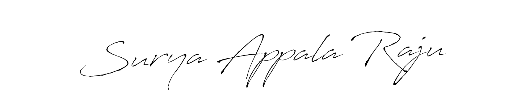 See photos of Surya Appala Raju official signature by Spectra . Check more albums & portfolios. Read reviews & check more about Antro_Vectra font. Surya Appala Raju signature style 6 images and pictures png