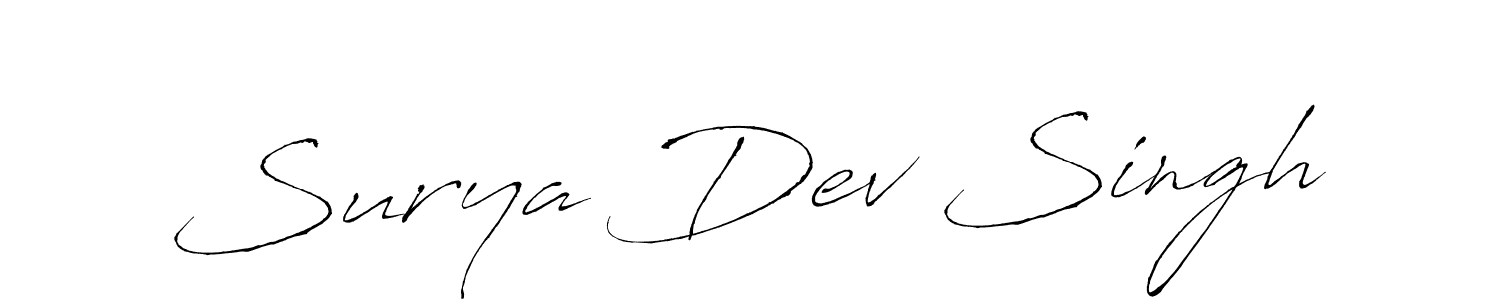Also You can easily find your signature by using the search form. We will create Surya Dev Singh name handwritten signature images for you free of cost using Antro_Vectra sign style. Surya Dev Singh signature style 6 images and pictures png