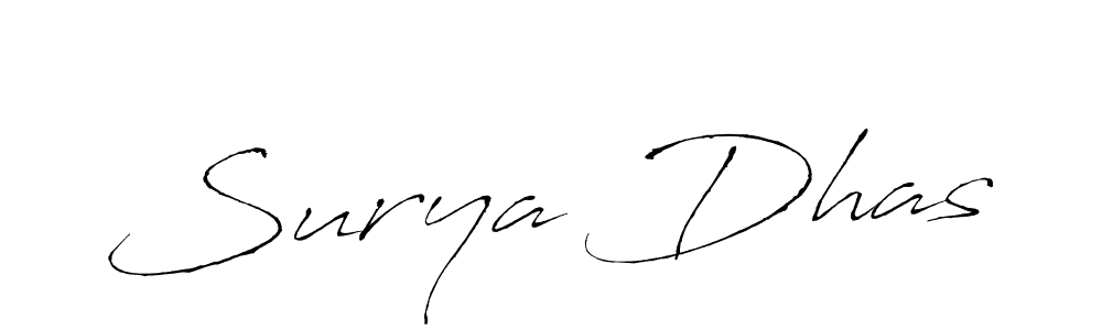 It looks lik you need a new signature style for name Surya Dhas. Design unique handwritten (Antro_Vectra) signature with our free signature maker in just a few clicks. Surya Dhas signature style 6 images and pictures png