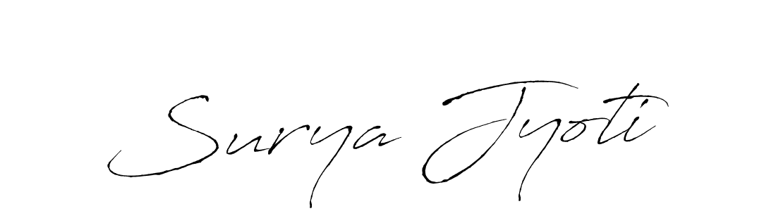 Also we have Surya Jyoti name is the best signature style. Create professional handwritten signature collection using Antro_Vectra autograph style. Surya Jyoti signature style 6 images and pictures png