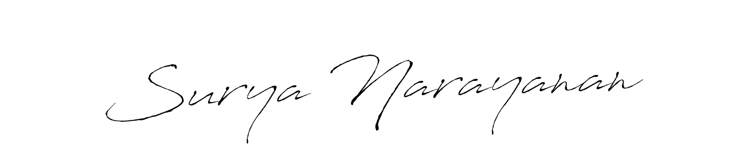 You can use this online signature creator to create a handwritten signature for the name Surya Narayanan. This is the best online autograph maker. Surya Narayanan signature style 6 images and pictures png