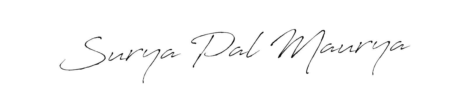 Surya Pal Maurya stylish signature style. Best Handwritten Sign (Antro_Vectra) for my name. Handwritten Signature Collection Ideas for my name Surya Pal Maurya. Surya Pal Maurya signature style 6 images and pictures png