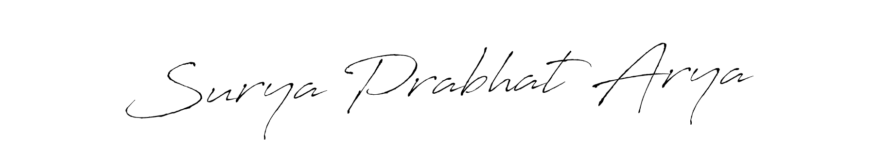 Also we have Surya Prabhat Arya name is the best signature style. Create professional handwritten signature collection using Antro_Vectra autograph style. Surya Prabhat Arya signature style 6 images and pictures png