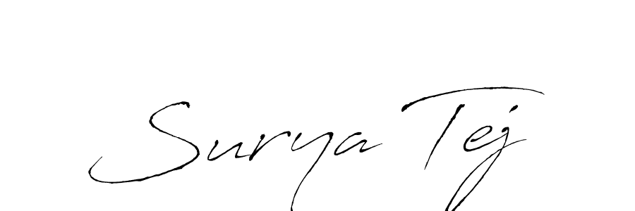 Similarly Antro_Vectra is the best handwritten signature design. Signature creator online .You can use it as an online autograph creator for name Surya Tej. Surya Tej signature style 6 images and pictures png