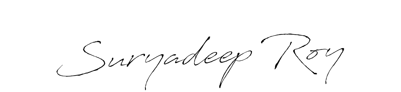 Use a signature maker to create a handwritten signature online. With this signature software, you can design (Antro_Vectra) your own signature for name Suryadeep Roy. Suryadeep Roy signature style 6 images and pictures png