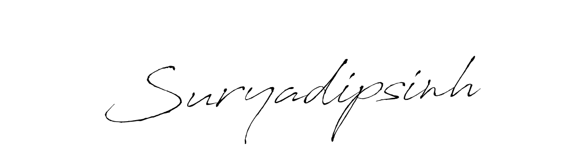 Suryadipsinh stylish signature style. Best Handwritten Sign (Antro_Vectra) for my name. Handwritten Signature Collection Ideas for my name Suryadipsinh. Suryadipsinh signature style 6 images and pictures png