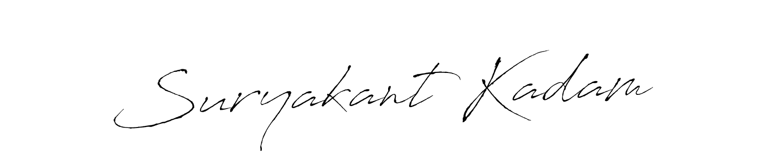 Make a beautiful signature design for name Suryakant Kadam. Use this online signature maker to create a handwritten signature for free. Suryakant Kadam signature style 6 images and pictures png
