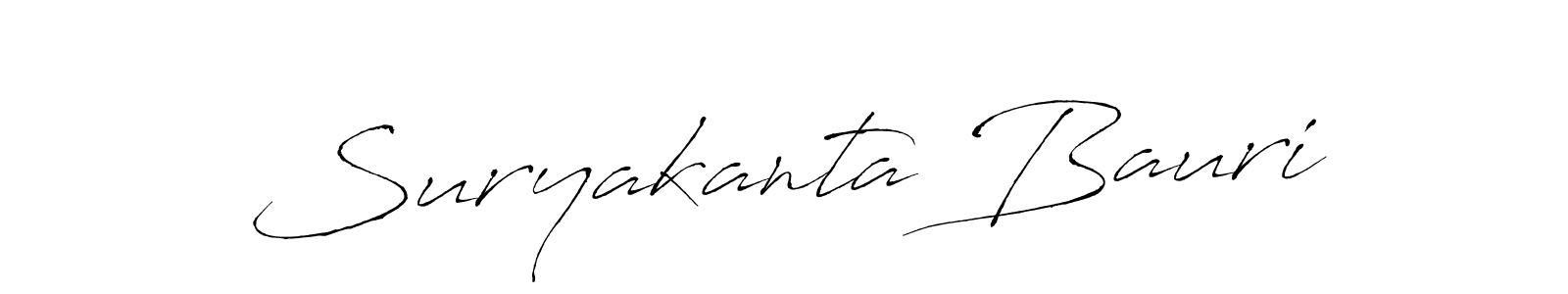 How to make Suryakanta Bauri signature? Antro_Vectra is a professional autograph style. Create handwritten signature for Suryakanta Bauri name. Suryakanta Bauri signature style 6 images and pictures png