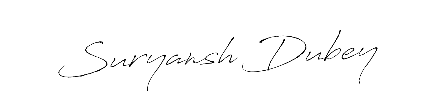 Once you've used our free online signature maker to create your best signature Antro_Vectra style, it's time to enjoy all of the benefits that Suryansh Dubey name signing documents. Suryansh Dubey signature style 6 images and pictures png