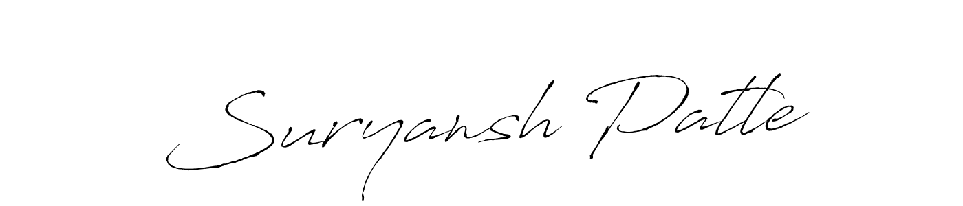 See photos of Suryansh Patle official signature by Spectra . Check more albums & portfolios. Read reviews & check more about Antro_Vectra font. Suryansh Patle signature style 6 images and pictures png