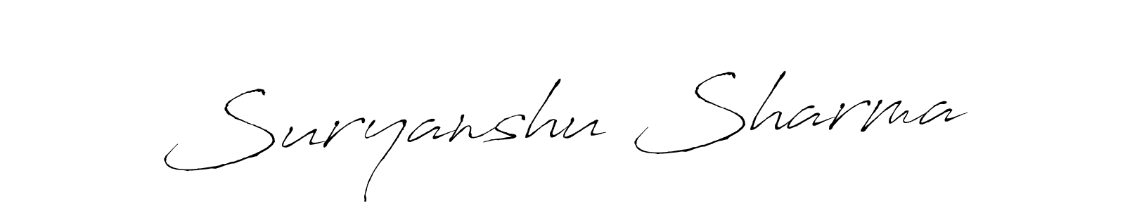 You can use this online signature creator to create a handwritten signature for the name Suryanshu Sharma. This is the best online autograph maker. Suryanshu Sharma signature style 6 images and pictures png