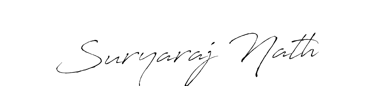 Use a signature maker to create a handwritten signature online. With this signature software, you can design (Antro_Vectra) your own signature for name Suryaraj Nath. Suryaraj Nath signature style 6 images and pictures png