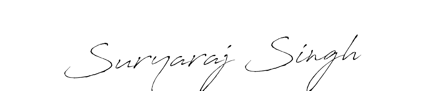 The best way (Antro_Vectra) to make a short signature is to pick only two or three words in your name. The name Suryaraj Singh include a total of six letters. For converting this name. Suryaraj Singh signature style 6 images and pictures png