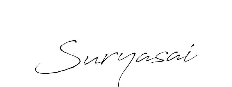 if you are searching for the best signature style for your name Suryasai. so please give up your signature search. here we have designed multiple signature styles  using Antro_Vectra. Suryasai signature style 6 images and pictures png