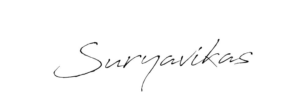 Suryavikas stylish signature style. Best Handwritten Sign (Antro_Vectra) for my name. Handwritten Signature Collection Ideas for my name Suryavikas. Suryavikas signature style 6 images and pictures png