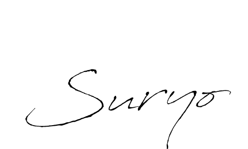 Also we have Suryo name is the best signature style. Create professional handwritten signature collection using Antro_Vectra autograph style. Suryo signature style 6 images and pictures png