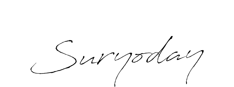 You should practise on your own different ways (Antro_Vectra) to write your name (Suryoday) in signature. don't let someone else do it for you. Suryoday signature style 6 images and pictures png